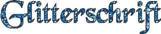 Glitterschrift